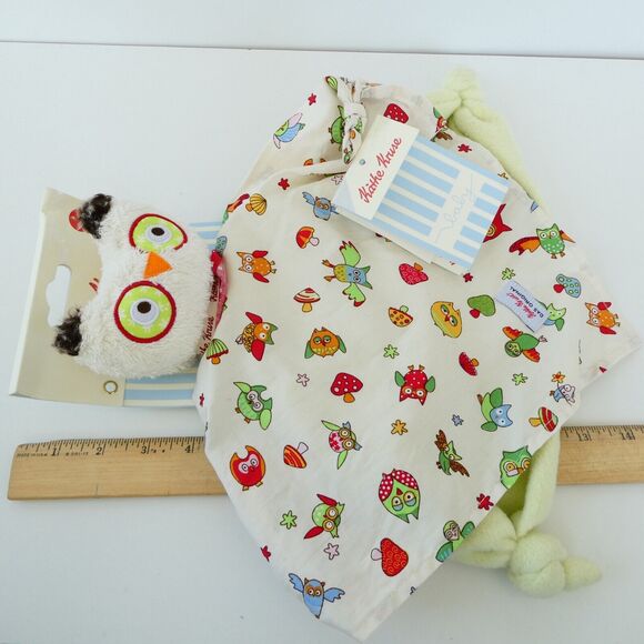 NEW Käthe Kruse Alba Owl Blanket Doll Plush Lovey Germany Tag Stuffed Animal - Picture 7 of 7